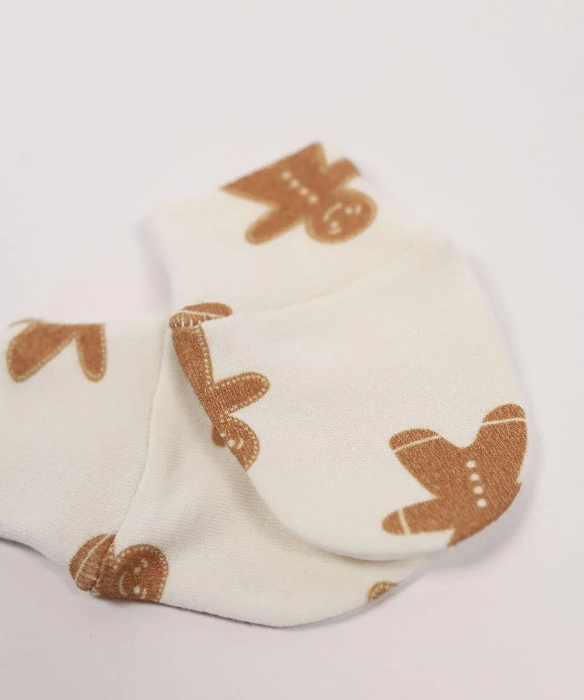 Luvinha Bebê Recém-Nascido Estampada | Gingerbread - MiniMalista Baby - 0, b2b, Baby, Christmas, com-desconto-mm10, Meia Estação, Menina, natal, Neutro, Unissex, Xmas -bebê-minimalista-estiloso