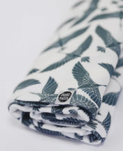 Manta de Malha de Algodão para Bebês | Blue Flock - MiniMalista Baby - 0.3, b2b, Baby, black-friday, com-desconto-mm10, Meia Estação, Menino, tab-tam-manta -bebê-minimalista-estiloso