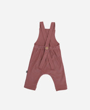 Salopette Infantil Unissex MiniMalista | Liso Dark Rose - MiniMalista Baby - 0.2, 0.3, b2b, black-friday, com-desconto-mm10, Meia Estação, Menina, tab-tam-salopette -bebê-minimalista-estiloso
