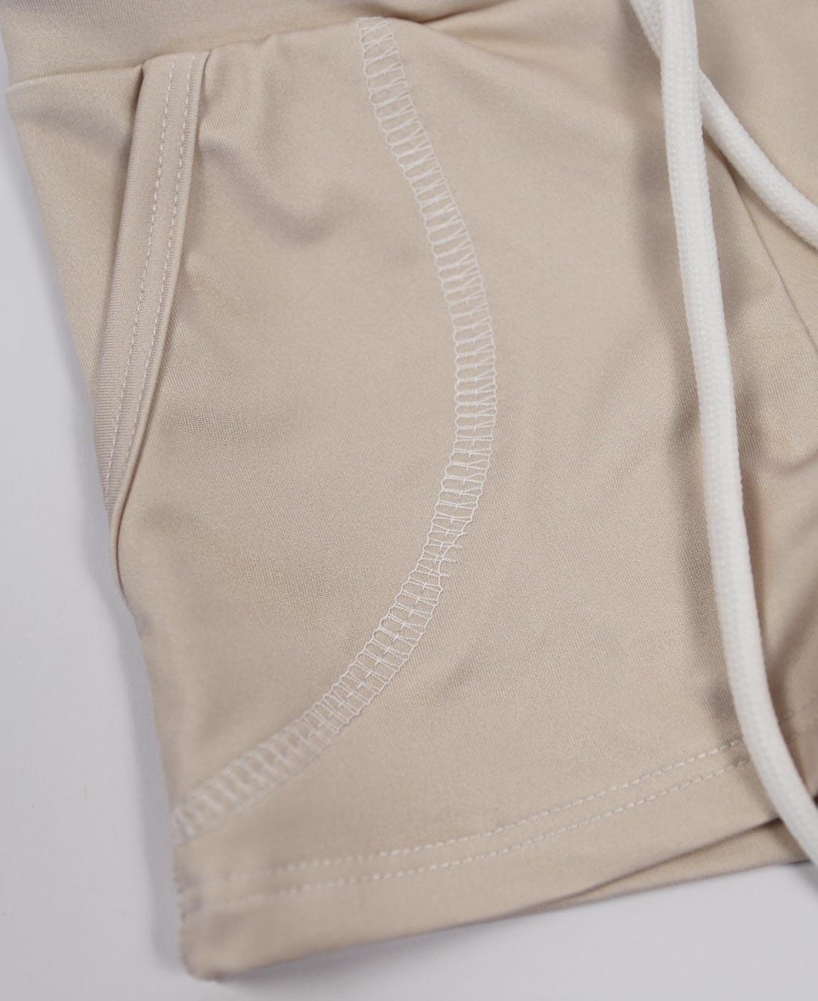 Sunga Infantil UV50+ MiniMalista | Liso Beige - MiniMalista Baby - 0, b2b, Calor, com-desconto-mm10, Menina, Menino, Neutro, Unissex, Verão -bebê-minimalista-estiloso