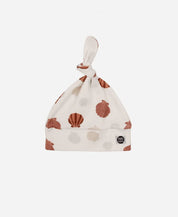 Touca Nó Recém-Nascido Unissex | Seashell - MiniMalista Baby - 0.3, b2b, Baby, black-friday, com-desconto-mm10, Meia Estação, Menina, Neutro, tab-tam-touca-nó, Unissex -bebê-minimalista-estiloso